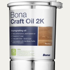  Bona Масло Тонированное масло Bona Kraft 2K (Светло-серый) 1,25 л