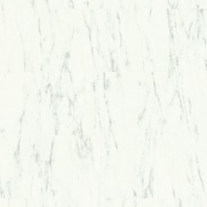 Виниловые полы Quick-Step Alpha Vinyl Tiles Мрамор каррарский белый AVST 40136